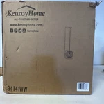 Kenroy Home 94141WW Weathered White Wood Bead 1-LIGHT Mini Pendant New. Fixed Price $45.00.
