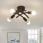 Buxvrcs Semi Flush Mount Ceiling Light Fixture, Modern Sputnik Chandelier Lig.... Fixed Price $60.14.