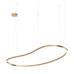 Studio SM254718 Unity Xl 94"W Led Abstract Linear Chandelier - Brushed. Fixed Price $7500.00.