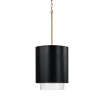 Capital Lighting 353011 Weller 12"W Pendant - Black. Fixed Price $330.00.