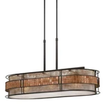 Quoizel MCLG337 Laguna Light 37" Linear Chandelier - Copper. Fixed Price $1099.99.