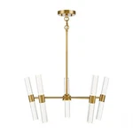 Savoy House Arlon 10-LIGHT Led Pendant, Warm Brass 7-1732-10-322. Fixed Price $289.99.