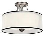 Kichler 42386AP Lacey 3-LIGHT Semi-flush In Antique Pewter. Fixed Price $384.99.