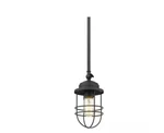 Golden Lighting Seaport 1-LIGHT Black Mini Pendant. Fixed Price $82.50.