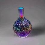 Diffuser-essential Oil-rainbow Bubbles Glass Ultrasonic -7 Led Light Colors- New. Fixed Price $40.00.