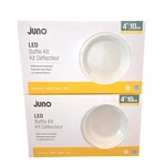 Juno Led Baffle Kit 4" Round Downlight White 3000K 625 Lumens Jkl R4RD Pack. Fixed Price $19.96.