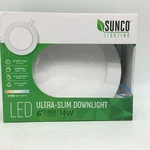 Sunco Lighting 850 Lumens 14W Ultra Slim Downlight 6 Inch Soft White Led. Fixed Price $19.95.