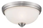 Z-lite Light Flush Mount 443F3-BN Brushed Nickel. Fixed Price $188.95.