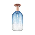 Innovations Brookhaven Cloche 1LT 7" Semi-flush, Copper/sb 716-1C-AC-G482-7SB. Fixed Price $158.40.