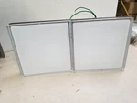 Lot Of 2 - Maxim Illuminaire Ii 8.5"SQ Led Flush Mount 3000K 57688CLFTBZ. Fixed Price $50.00.