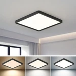 16 Inch Square Led Flush Mount Ceiling Light, 36W 3600LM, 3000K/4000K/6000K C.... Fixed Price $48.79.
