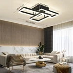 Modern Led Ceiling Light Dimmable Pendant Lamp Living Room Chandelier Fixture. Fixed Price $68.40.
