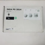 Ikea Ps 2014 David Wahl Swag Pendant Lamp "death Star" Green 14" Plastic. Fixed Price $48.00.