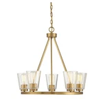 Savoy House Calhoun 5-LIGHT Chandelier, Warm Brass 1-1021-5-322. Fixed Price $358.70.
