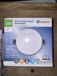 17 Topaz Slim Fit Recessed Downlight Cct Selectable RDL/4RND/9/5CTS Inch Led. Fixed Price $299.00.