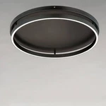 ET2 Groove Round 24 1/2" Wide Black Finish Modern Led Ceiling Light. Fixed Price $451.20.