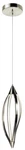 Elan Kichler 83392 Meridian Mini Pendant Brushed Nickel. Fixed Price $375.00.