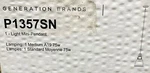 Feiss (P1357SN) Hobson Pendant Light Satin Nickel. Fixed Price $159.99.