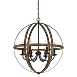 Westinghouse 6333600 6-LIGHT Chandelier, Barnwood Oil Rubbed Bronze. Fixed Price $238.99.