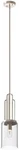 Kichler Kimrose Clear Fluted Glass Polished Nickel Light Mini Pendant 52414PN. Fixed Price $75.00.