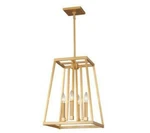 Feiss Conant 4-LIGHT Gilded Satin Brass Pendant. Fixed Price $149.99.