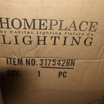 Capital Lighting Transitional Candle Orb Pendant Metal Brushed Nickel 120V. Fixed Price $175.20.