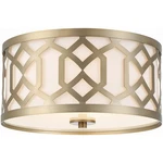 Crystorama 2263-AG Jennings Light 16.25 Inch Aged Brass Flush Ceiling. Fixed Price $498.00.