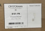 Crystorama Lighting Group 8101-PN Paxton 17" Wall Polished Nickel *read*. Fixed Price $249.99.