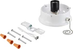 Aspen Creative 22104-03-1, Flush Mount Light 5" Diameter, Matte White. Fixed Price $24.34.