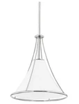 Hudson Valley Mitzi Madelyn Pendant Light Fixture H645701S-PN Polished Nickel. Fixed Price $109.00.