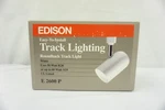 New Edison Roundback E2600P White Quantus For E4001 Track Light System. Fixed Price $19.95.