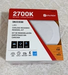 Utilitech 4-INCH Canless Led Recessed Remodel Kit Ceiling Light 2700K Dimmable. Fixed Price $20.00.