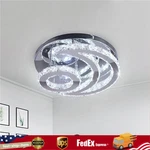 Crystal Led Ceiling Fixture Chandelier Lighting Modern Pendant Lamp Indoor. Fixed Price $80.46.