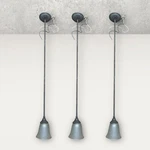 Light Contemporary Decorative Pendant Fixture Etched 3 Pcs Everything Inc. Fixed Price $55.00.