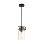 Oliver 1-LIGHT Dark Bronze Plug-in Hardwire Pendant Lighting With 15 Ft. Cord. Fixed Price $49.98.