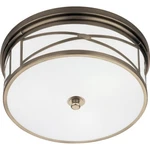 Open Box Item: Robert Abbey Chase 3 Light Flush Mount, Da Nickel - ROD1985. Fixed Price $249.99.