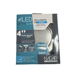 Nadair SL4-550SW-BN4K Led Slim Recessed Light, Single Pack, Brushed Nickel. Fixed Price $19.95.