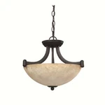 Canarm Warren Light Dual Mount Chandelier In Rubbed Antique - ICH375A03RA14. Fixed Price $139.99.