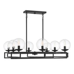 Savoy House Crosby 8-LIGHT Chandelier, Matte Black 1-1861-8-89. Fixed Price $294.99.