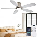 Fumltp 52 Inch Ceiling Fans With Lights, Flush Mount A.... Fixed Price $94.80.