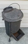 Rare Antique Small Miniature Cast Iron Saulson Troy Ny Parlor Wood Coal Stove. Fixed Price $399.95.
