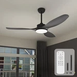 52'' Ceiling Fans With Lights Remote Control,black Sloped Mount 3.... Fixed Price $154.14.