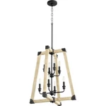 Quorum Alpine Light Entry, Noir With Driftwood 6789-8-69. Fixed Price $601.00.