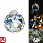K9 Feng Shui Hanging Crystal Ball Clear Faceted Sphere Sun Catcher Rainbow Prism. Fixed Price $12.98.