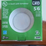 Led Down Light 5/6 Inch Dimmable 3000K Warm White Energy Star Ul Rohs. Fixed Price $42.85.