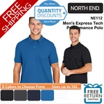 North End Men Express Tech Performance Polo Short Sleeve Shirt Upto 5XL NE112. Fixed Price $32.49.