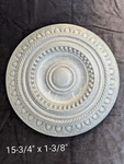 Ekena Millwork Vienna Ceiling Medallion 15-3/4" X 1-3/8" Endurathane Crackle. Fixed Price $35.00.