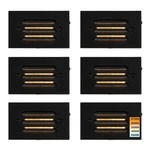Cloudy Bay 5CCT 12V 4W Low Voltage Led Step Light With Horizontal Louvered. Fixed Price $52.77.