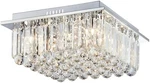 Saint Mossi 9-LIGHTS K9 Crystal Chandelier Fixture, Modern Flush Mount Cei. Fixed Price $139.99.