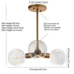 Safavieh Harkin 3LT 18 Inch Pendant, Reduced Price 2172738862 PND4011A. Fixed Price $79.00.
